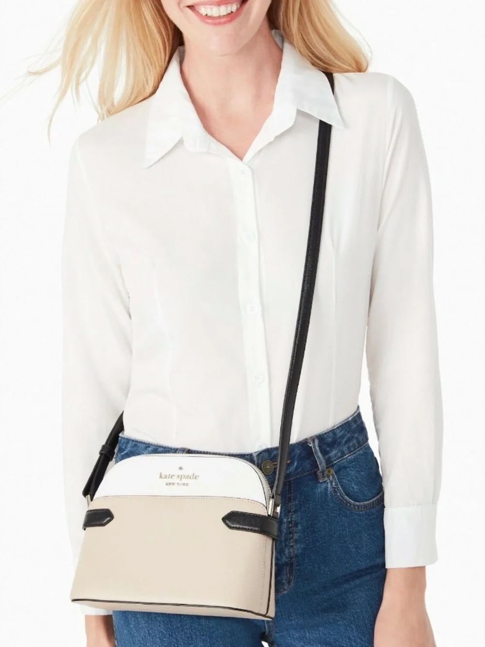 Kate Spade Staci in White/Beige